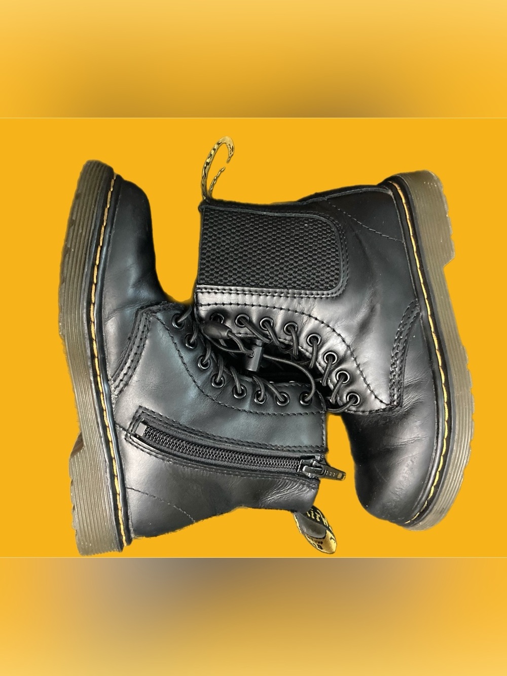 Dr Doc Martens Style Harper J 
Kids US11 EU28 Toggle Lace Zip